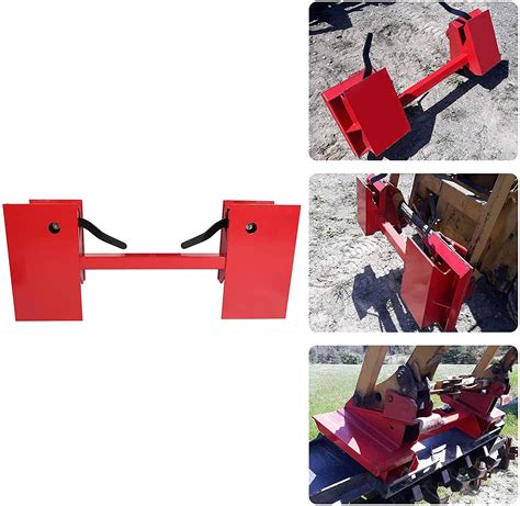 universal skid steer quick attach conversion adapter plate|universal skid steer mount plate.